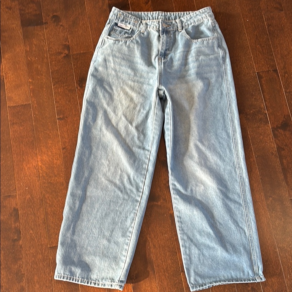 Stylish High Rise Light Blue Jeans